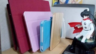 iPad Pro等のタブレット収納スタンドを百均・ダイソーで揃えました！